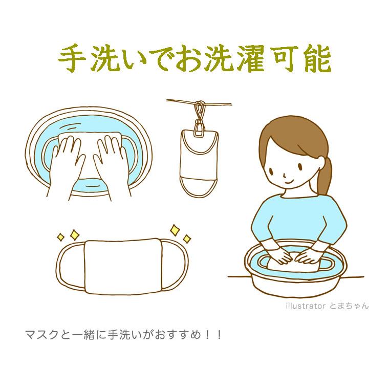 オーガニック 日本製 オーガニックコットン マスクインナー 8枚 洗える