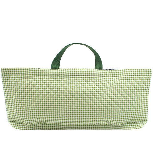 HARMONICA（ハーモニカ） ピアニカケース ネイビーチェック×グリーン