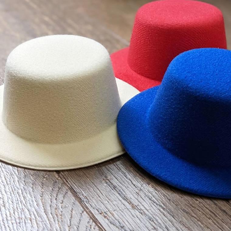 シンプルミニハット ミニ クリップ無し マジックハット マジシャン