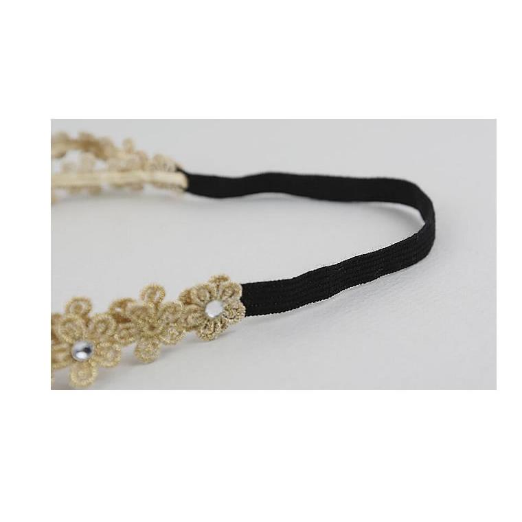 バーバラ レース ゴールド シルバー 刺繍 ハーフバースデー ヘアーバンド 赤ちゃん用 子供用 2 発表会 結婚式 髪飾り Barbara 輸入ベビー キッズ服 Cherie 通販 Yahoo ショッピング