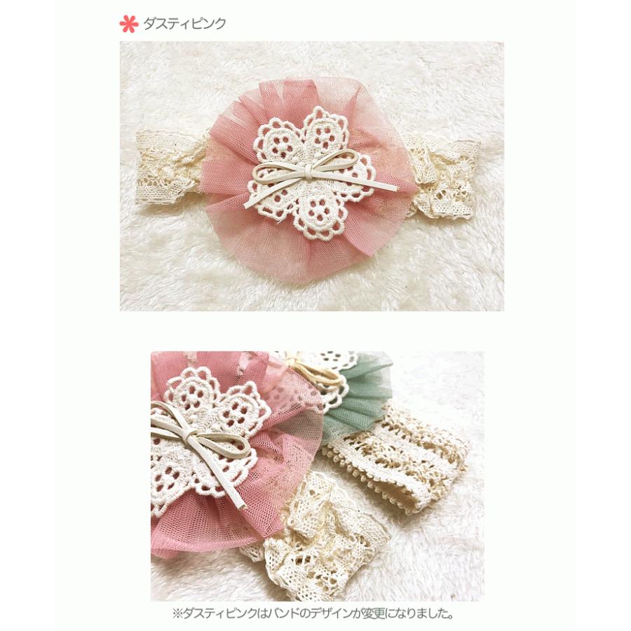 ヘアバンド メッシュ お花 赤ちゃん用 ベビー用 子供用 1歳 1才 2歳 2才 3歳 3才 10 全商品オープニング価格 特別価格