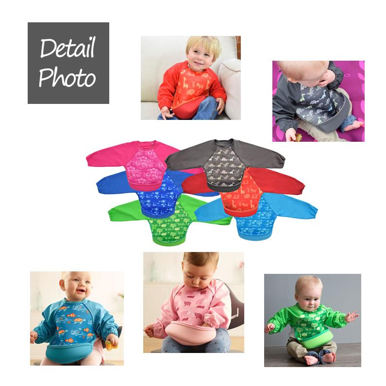 Bibetta（ビベッタ） ウルトラビブ 長袖 袖付き お食事エプロン 食事