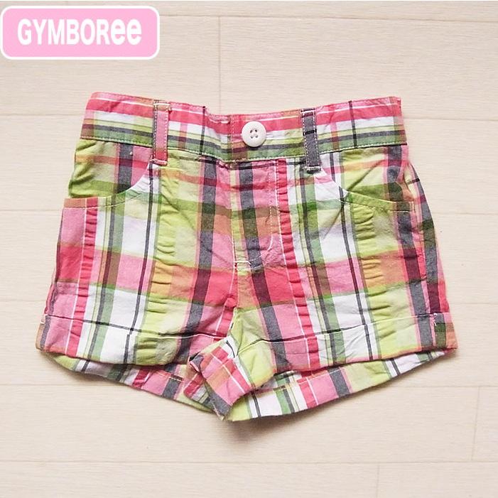 ジンボリー正規アウトレット品(Gymboree-1)ピンク×ライムグリーンの 