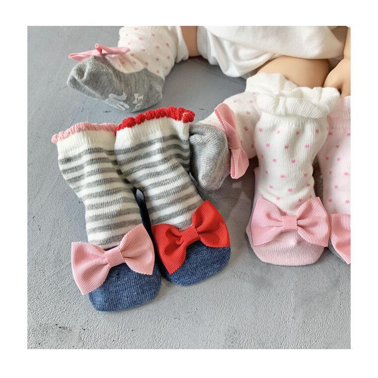 ベビーソックス グログラン リボン 靴下 ソックス ベビー 赤ちゃん 出産祝い お誕生日 プレゼント 撮影 ベビー用 赤ちゃん用 女の子用0歳 1歳 8cm 9cm 10cm 1 Mimi0007 輸入ベビー キッズ服 Cherie 通販 Yahoo ショッピング