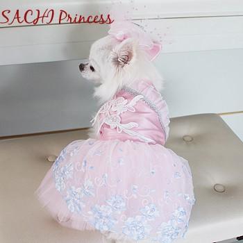 オーダーメイド犬服ドレス-プリンセスの瞳 : オーダーメイドペット