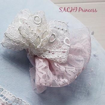 オーダーメイド犬服ドレス-プリンセスの髪ヘッドアクセサリー