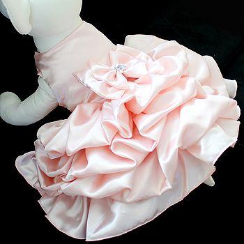 オーダーメイド犬服ウェディングドレス-waveβ（カラー