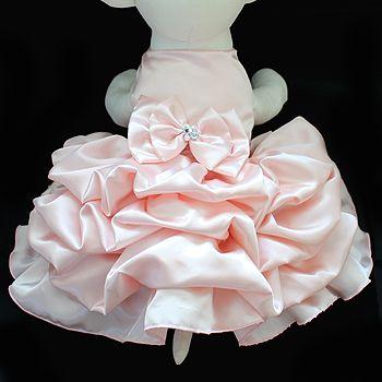 オーダーメイド犬服ウェディングドレス-waveβ（カラー) : オーダー