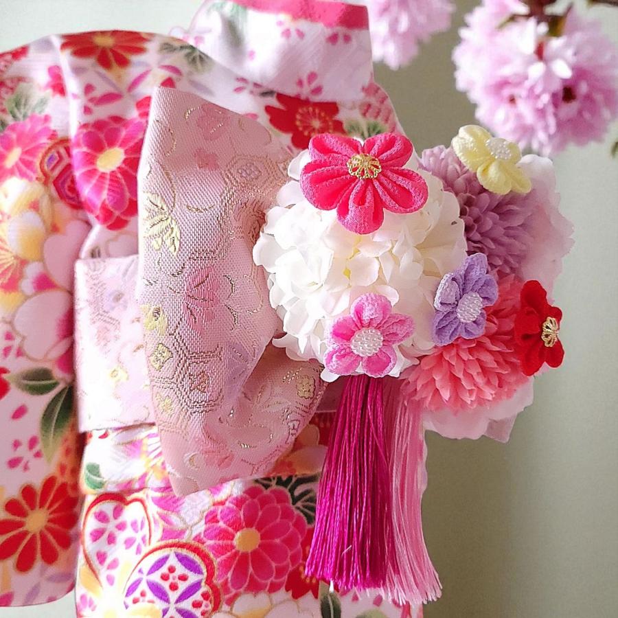 ペットの着物犬服の着物ー花咲く雅（みやび）ホワイト白〜桜花爛漫〜 |  | 16