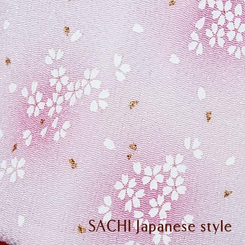 オーダーメイド犬服の着物被布コートちりめん桜ピンク