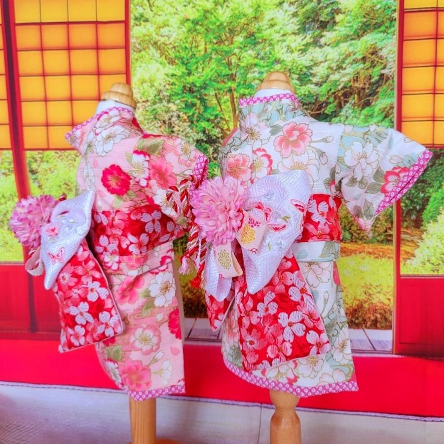 お買得 オーダーメイド犬服の着物桜舞花リニューアル 帯電防止加工裏地つき セレブ犬服ブランド 犬服ブランド 犬服 アクセサリー Www Kochi Shokokai Jp