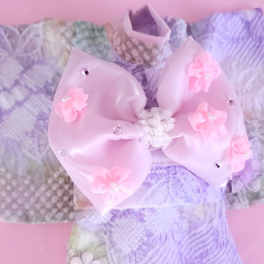 オーダーメイド犬服【数量限定】犬の浴衣有松絞りー天藤あまふじ 犬服