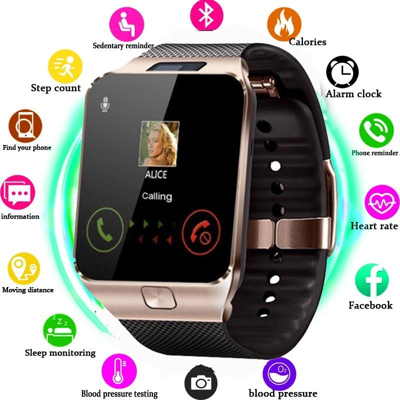 スマートウォッチ カメラ Bluetooth 腕時計 Smartwatch 4カラー