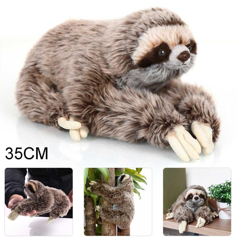 ぬいぐるみ ナマケモノ リアル 可愛い 35センチ おもちゃ Ch チェリッシュストア 通販 Yahoo ショッピング