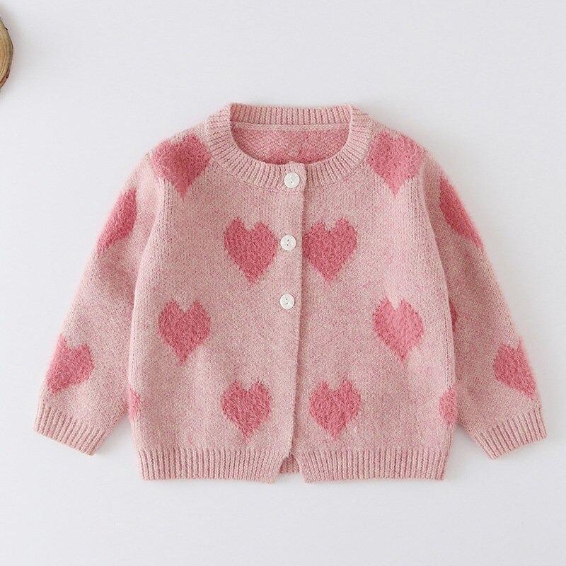 新しい到着 カーディガン ニット ハート ナチュラル 韓国 子供服 0 2歳 女の子 送料無料 Www Sei Ba Gov Br