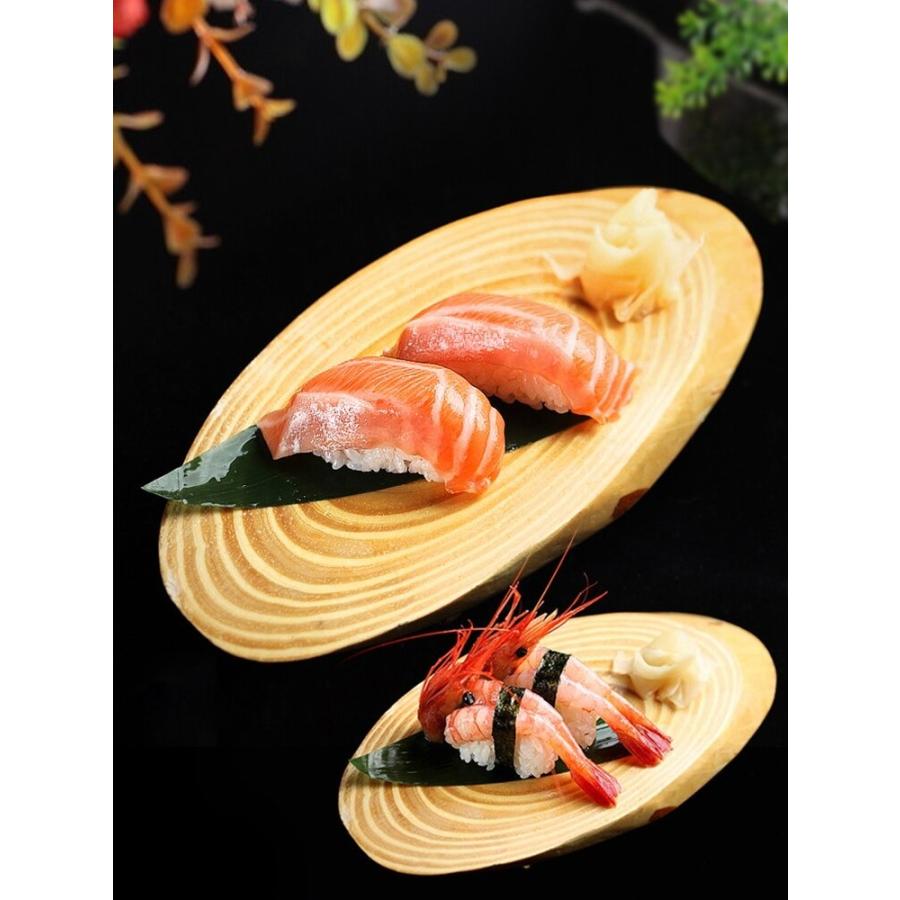 一番の贈り物 食器 トレイ 寿司 キッチン用品 インスタ映え プレート 和食 切り株 ネタ お盆、トレイ