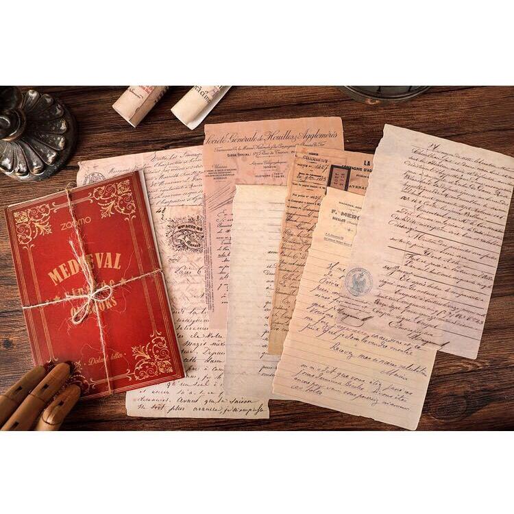 J124 Medieval Vintage Of Books ヴィンテージ古本風 紙素材 ジャンクジャーナル素材 全8種 J124 Cherish365 通販 Yahoo ショッピング