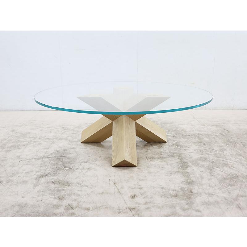 Cassina】カッシーナ 713 ローテーブル ガラステーブル センター 