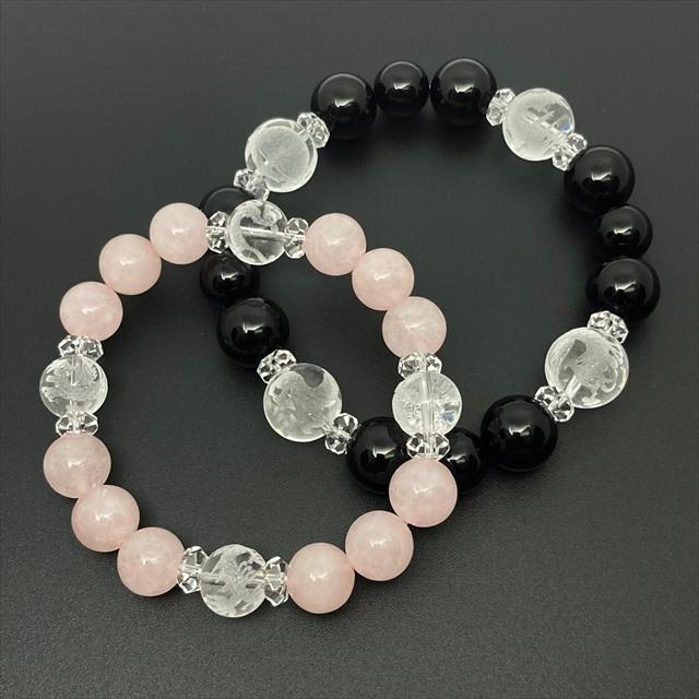 ペア ブレスレット パワーストーン 2本セット 天然石 人気 クリスマス