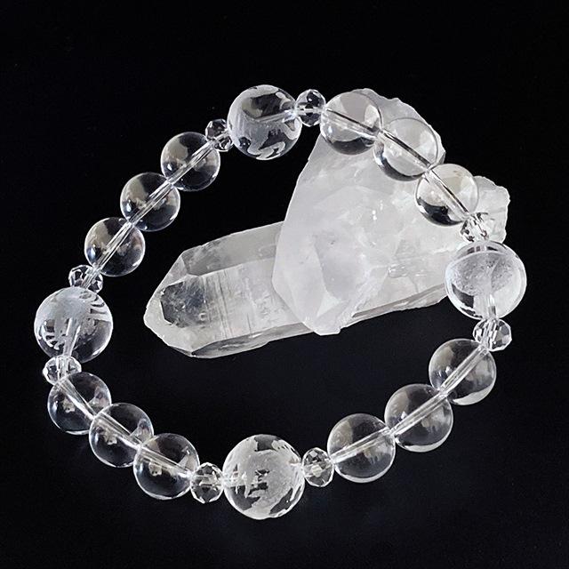 値下げ！レア＊カザフスタンライト＊メンズパワーストーンブレスレット