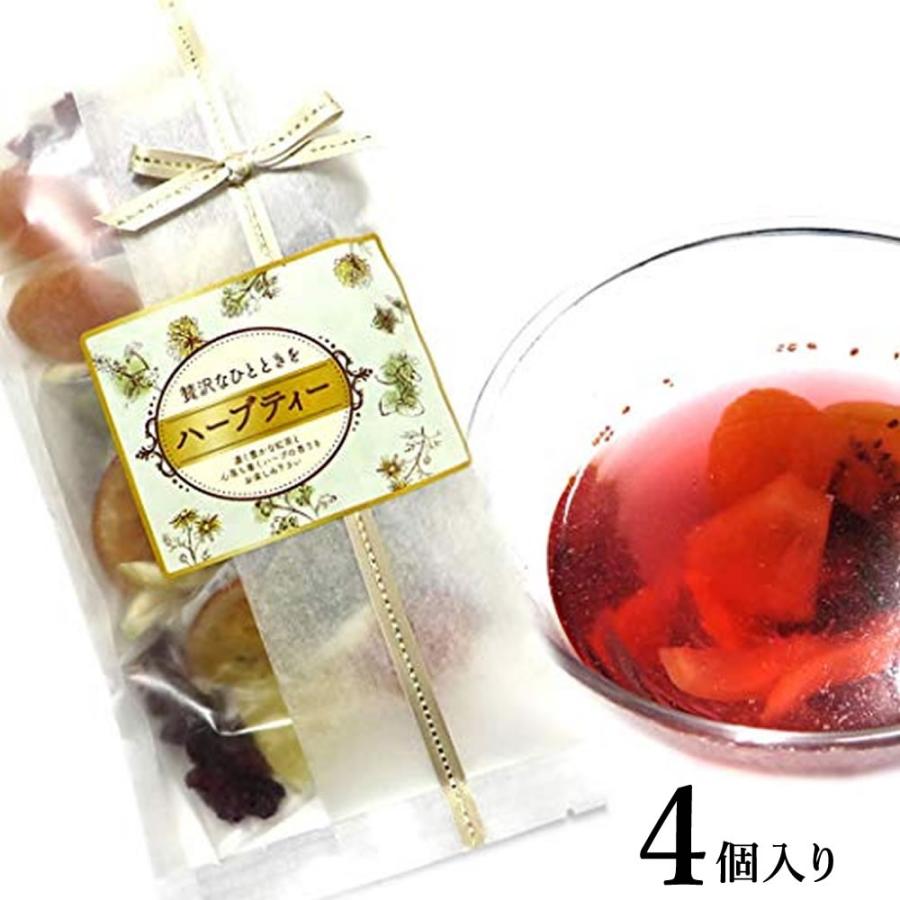 フルーツティー 1包 4種類 ハーブティー 乾燥フルーツ 健康茶 美容茶 新作入荷 4種類