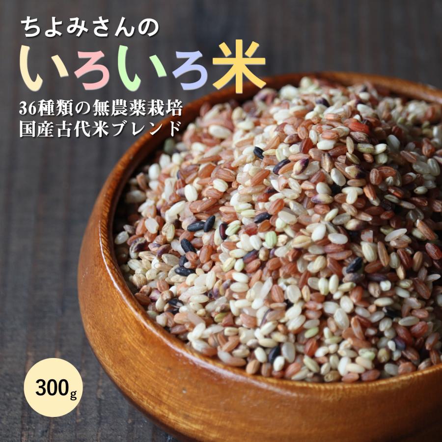 大地の生菓 古代米ブレンド 36種類 ミックス いろいろ米 300g 国産