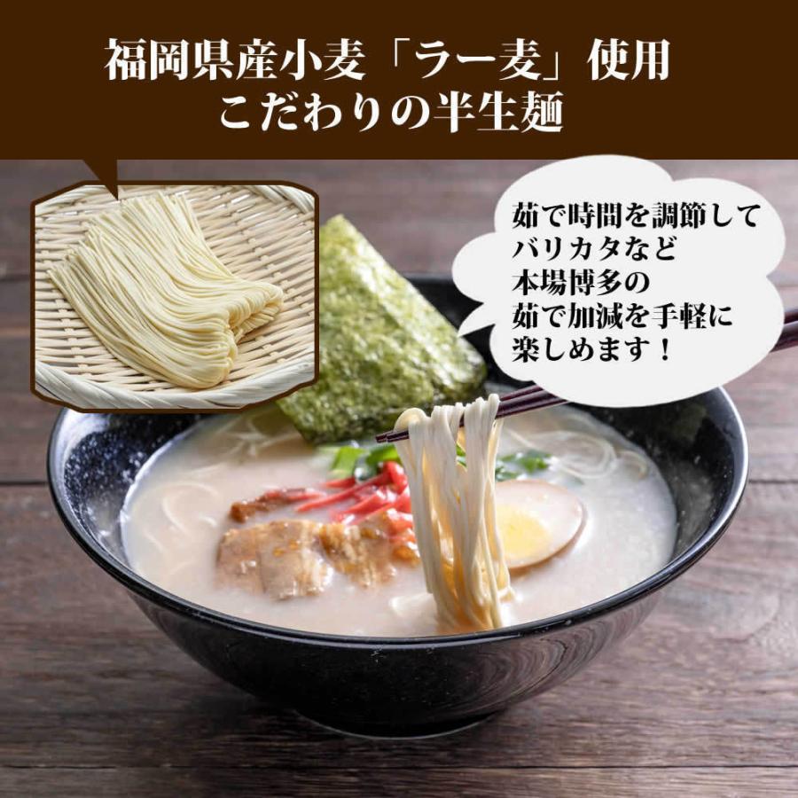 大地の生菓 博多ラーメン 5食入 メール便 国産 福岡県産ラー麦 本格