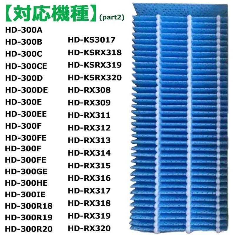 t H 抗菌気化フィルター H H 加湿器 フィルター Hd Rx319 Hd Rx3 Hd 300f Hd 3013 Hd 3019 Hd 30 Hd Rx318 加湿器用交換フィルター 互換 1枚入り 新発売