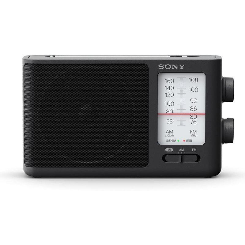ソニー ポータブルラジオ Icf 506 Fm Am ブラック 21超人気 ワイドfm対応 単3形3本 C 電池駆動可能