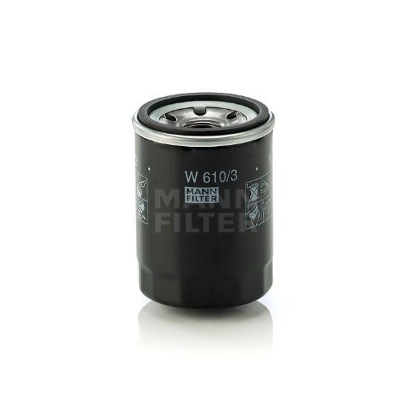 送料無料/即納】 MANN オイルフィルター フィアット 500チンクエチェント W 610 型式 ABA-31212 初年08 03- オイルフィルター オイルエレメント フィアット 500 0.9 Twin Air ツインエアー 2011.9- 互換品 Fiat OILF423
