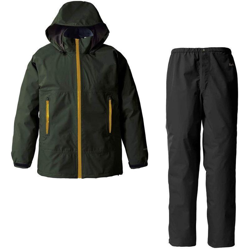 プロモンテ(PuroMonte) メンズ レインスーツ 防水 透湿 防風 ゴアテックス・パックライト素材使用 SR137M モスグリーン M PuroMonte メンズ レインスーツ 防水 透湿 防風 ゴアテックス パックライト素材使用 SR137M モスグリーン