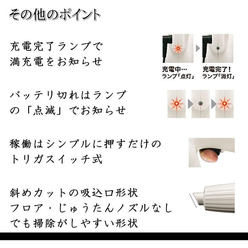 マキタ コードレス掃除機(充電式クリーナー) CL110DWI アイボリー コードレス掃除機 充電式クリーナー CL110DWI アイボリー