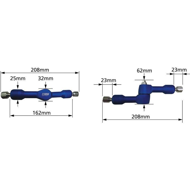 ノガ・ジャパン　ノガ　高圧用クールアーム・ダブルフレキ　240mm　CA3000