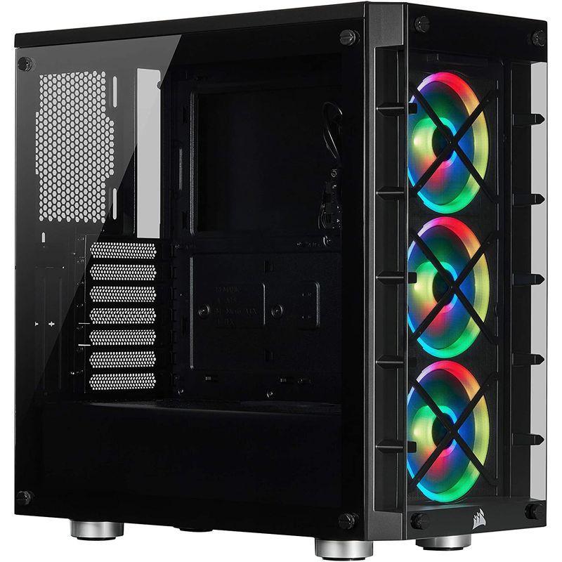 Corsair iCUE 465X RGB ミドルタワー型PCケース CS7642 CC-9011188-WW iCUE 465X RGB ミドルタワー型PCケース CS7642 CC WW M1242060334(11654円)