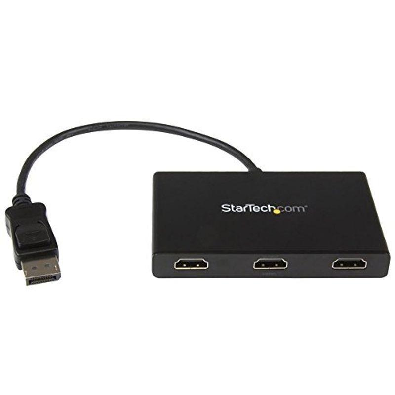 StarTech.com 3ポートMSTハブ DisplayPort - 3x HDMI マルチモニタースプリッタ 4K対応 Windows