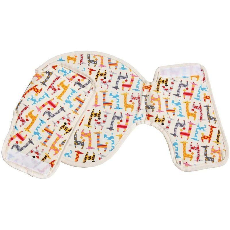 大人気新作 抱っこ紐 おんぶ紐 両面柄 ジラフ 両面柄タイプ巻いてもかわいい柄が出る首かっくんにならない頭あて ヘッドサポートエルゴ コラン他社抱っこひもにも Www Threeriversofs Com