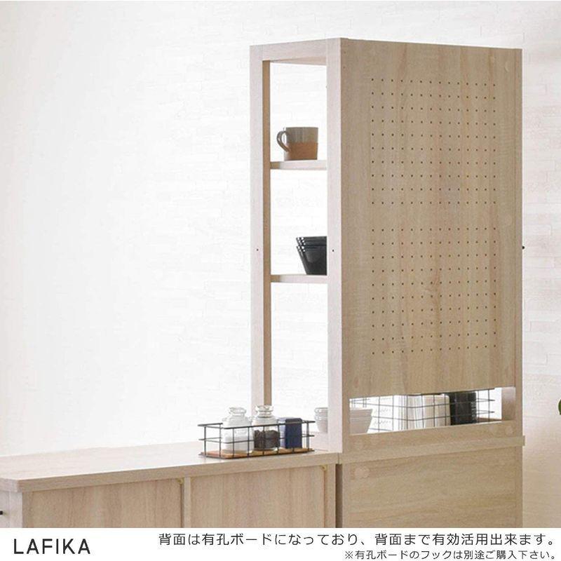 佐藤産業 LAFIKA キッチンラック 食器棚 幅60cm 奥行40cm 高さ180cm