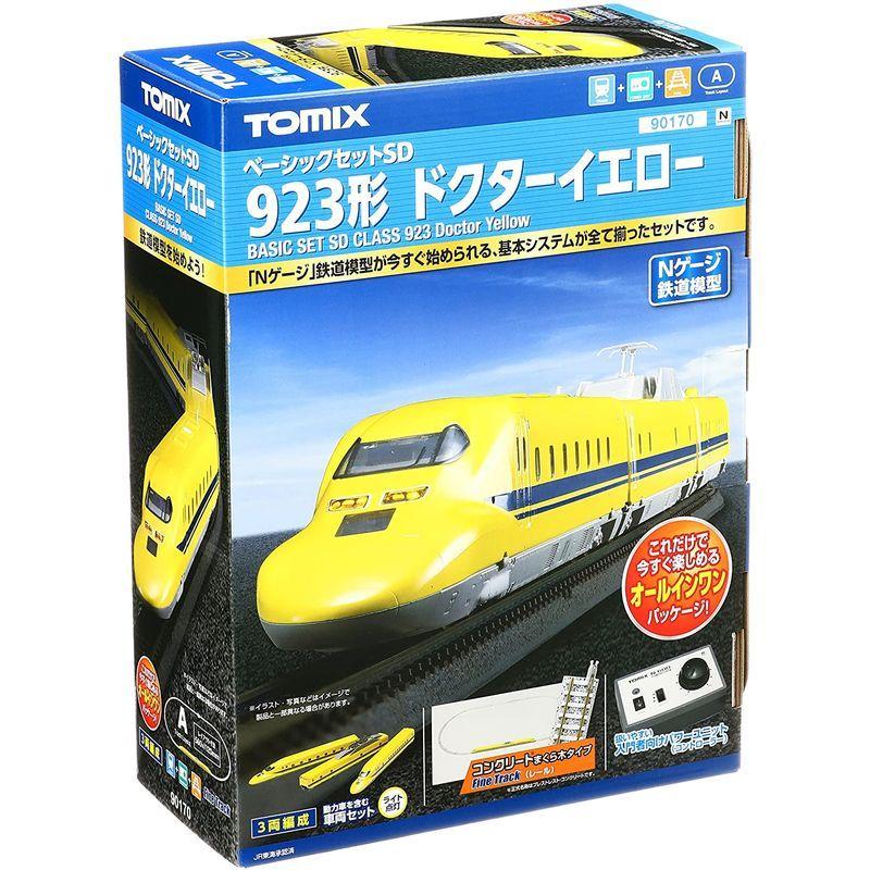 TOMIX Nゲージ ベーシックセットSD 923形 ドクターイエロー 90170 鉄道模型 入門セット Nゲージ ベーシックセットSD 923形 ドクターイエロー 鉄道模型 入門セット