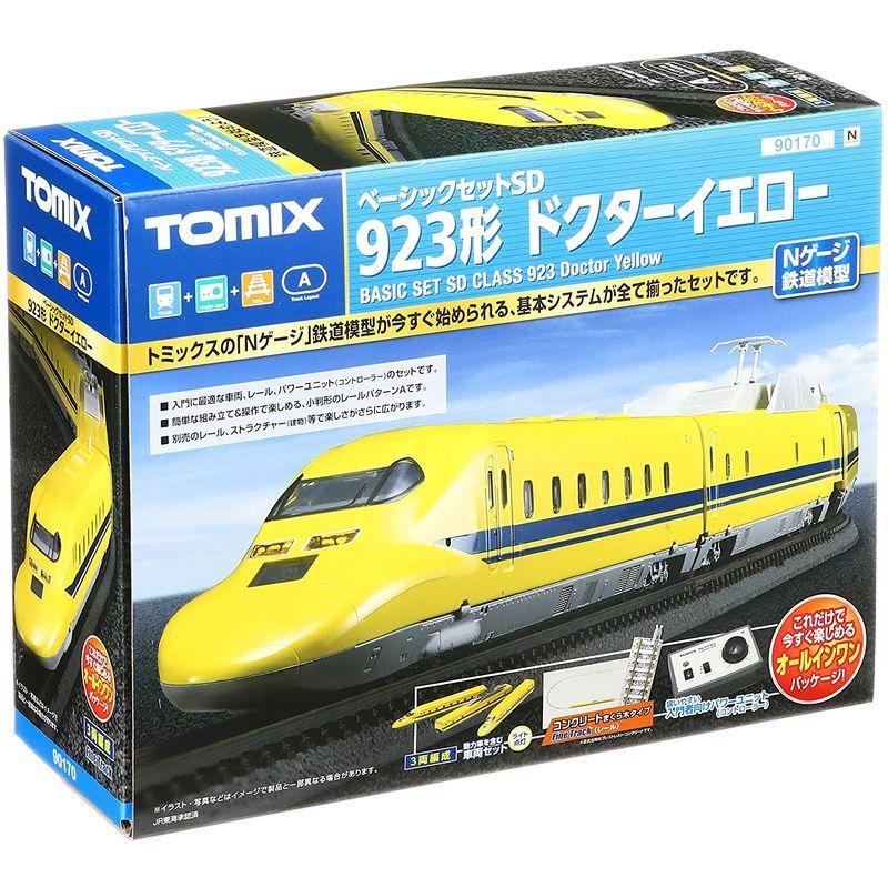 TOMIX Nゲージ ベーシックセットSD 923形 ドクターイエロー 90170 鉄道模型 入門セット Nゲージ ベーシックセットSD 923形 ドクターイエロー 鉄道模型 入門セット