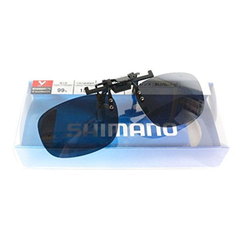 シマノ(SHIMANO) サングラス クリップオングラスTAC マットブラック スモーク HG-019P
