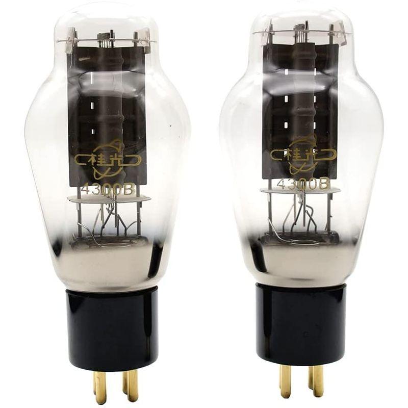 桂光 4300B（WE300B系） 黒ベース マッチドペア（2本） 真空管 4300B WE300B系 黒ベース マッチドペア 2本 真空管
