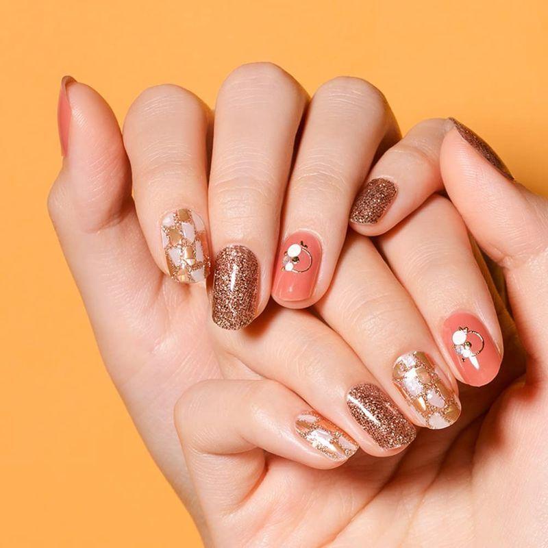 女性用ネイルチップ マット パープル 偽のネイル ダイヤモンドパターン プレデザイン つけ爪 完全カバー Aliexpress 美容 健康 光沢のある長い偽のネイルグリッターフレンチマニキュアネイルプレスオンネイル女性女の子用 Acores Com Br