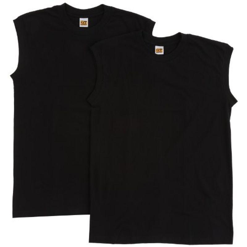 グンゼ インナーシャツ G T Hawkins 綿100 サーフシャツ 2枚組 Hk101 メンズ ブラック 日本ll 日本サイ ブランド品専門の