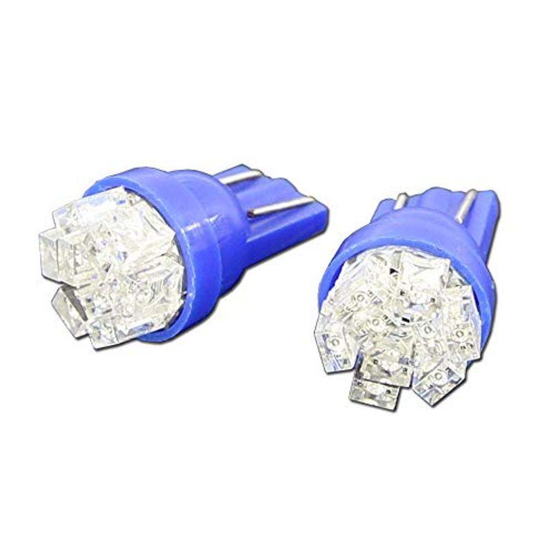 偉大な 拡散型 フラットタイプ 9連 T10 ウェッジ球 LEDバルブ 2個セット 偉大な 拡散型 フラットタイプ 9連 T10 ウェッジ球 LEDバルブ 2個セット