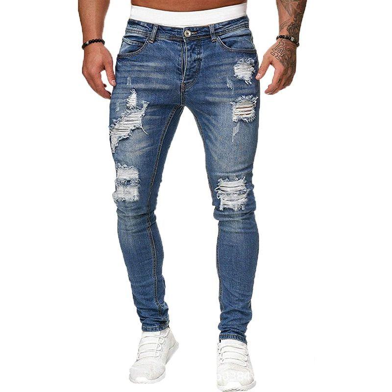 待望プチドフランセ ダメージ ジーンズ メンズ つぎはぎデニム