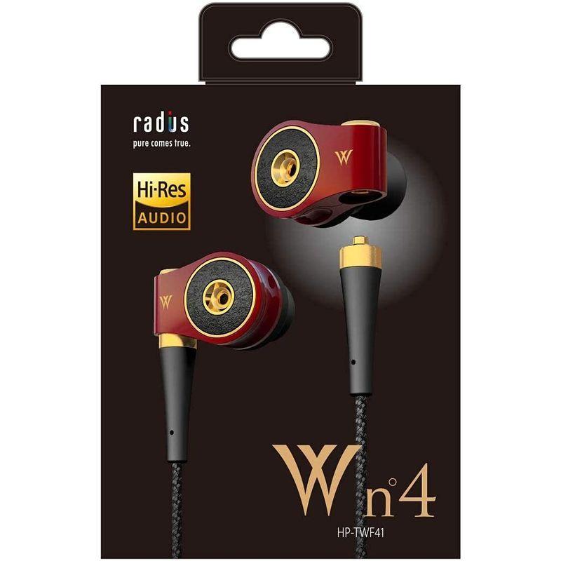 ラディウス radius HP-TWF41 W n°4 ハイレゾ対応イヤホン : Ne ドブルベヌメロキャトル 2枚の振動板 DDM方式ドラ HP radius TWF41 ハイレゾ対応イヤホン Ne ドブルベヌメロキャトル 2枚の振動板 DDM方式ドラ DDM方式 0mm