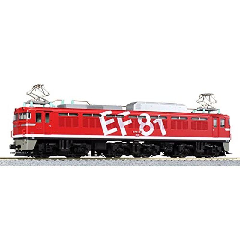 KATO HOゲージ EF81 95 レインボー塗装機 1-322 鉄道模型 電気機関車 赤(11746円)