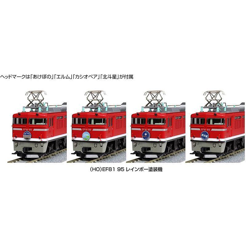 KATO HOゲージ EF81 95 レインボー塗装機 1-322 鉄道模型 電気機関車 赤 HOゲージ EF81 レインボー塗装機 鉄道模型 電気機関車