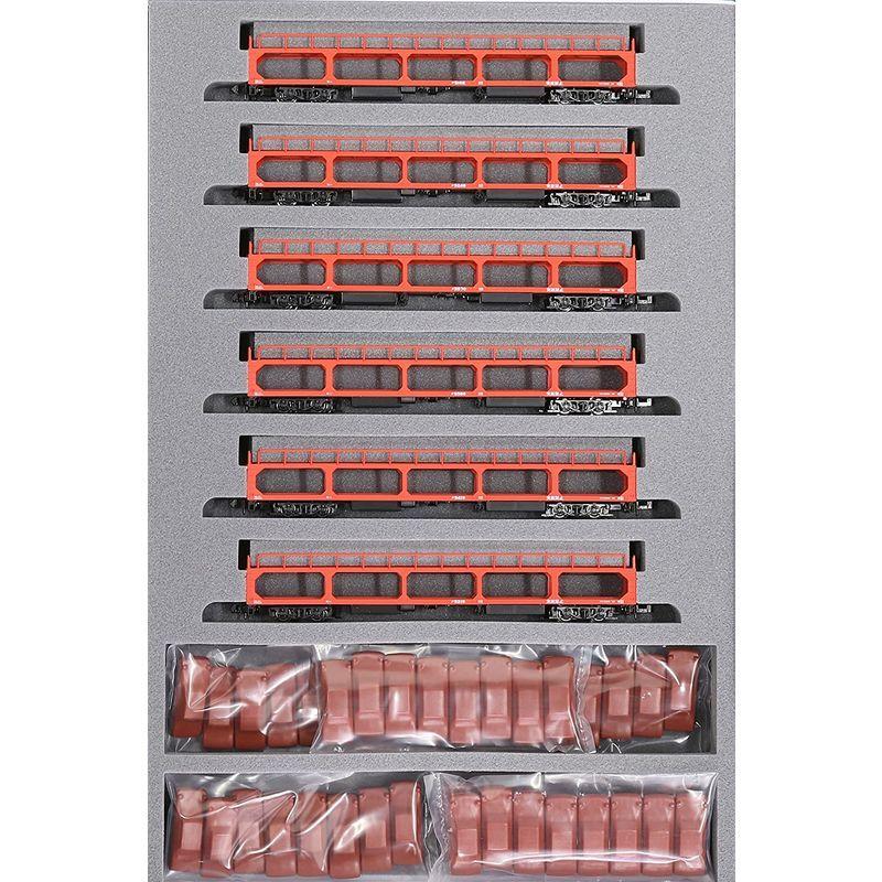 KATO Nゲージ ク5000 6両セット 積載用自動車付属 10-1448 鉄道模型 貨車 Nゲージ ク5000 6両セット 積載用自動車付属 鉄道模型 貨車