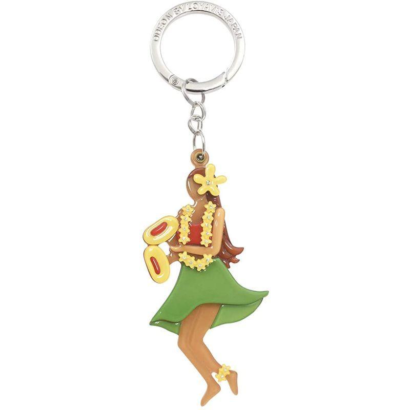 バッグチャーム フラガール ハワイ フラダンス 南国風 イラスト 女の子 キーホルダー チャーム バックチャーム 鍵 カギ ストラップ ホビ チェリー21 通販 Yahoo ショッピング